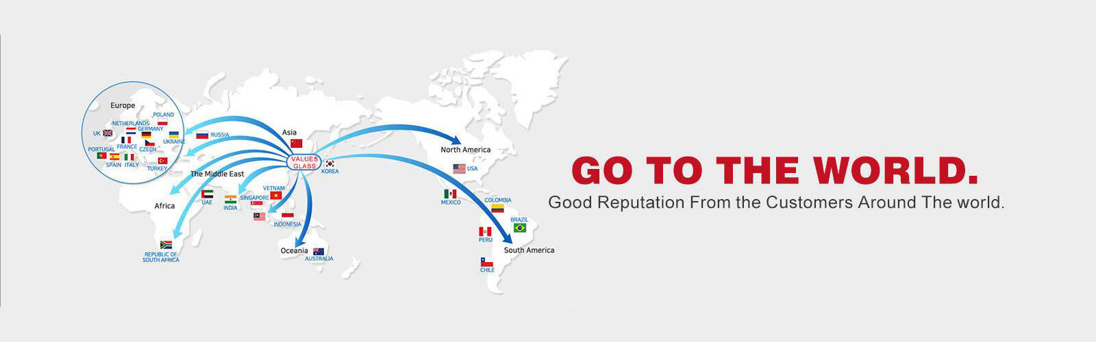 Qualità pannelli di vetro temperati fabbrica