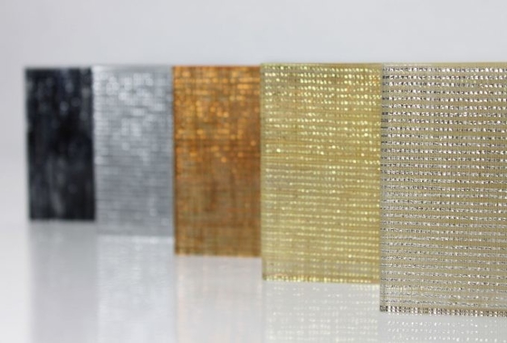 il panino del tessuto del doppi vetri di 10mm ha laminato il vetro con la dimensione su misura