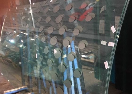 Vetro infrangibile di Bent Shape Color Painted Printed curvo 5mm
