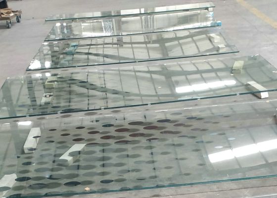 Vetro infrangibile di Bent Shape Color Painted Printed curvo 5mm