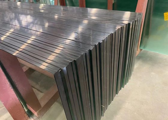 il vetro temperato spessore di 8mm riveste l'alto recinto di pannelli Frameless Panels dello stagno