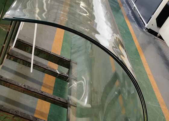 bordo caldo di sicurezza dei pannelli di 3mm Bent Strengthed Fully Tempered Glass