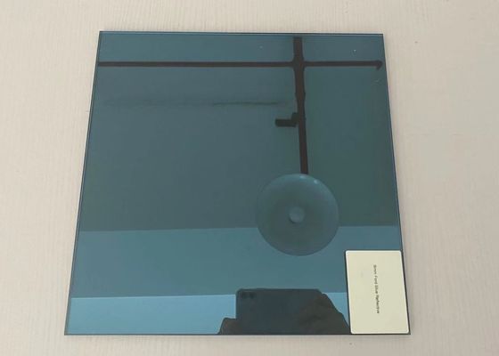il policarbonato blu tinto 8mm ha laminato gli strati di vetro resistenti agli urti